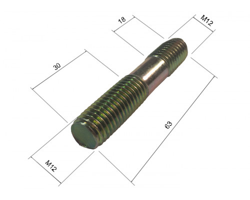 Шпилька M12X63 (17639)